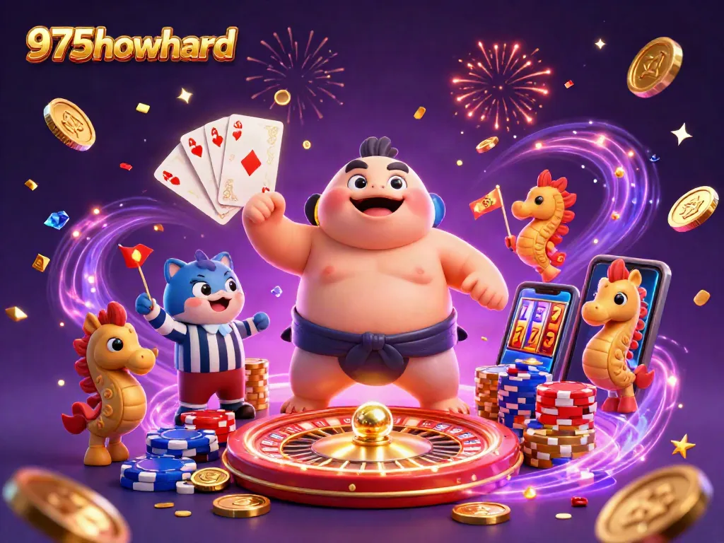 Experience exciting gameplay at 975howard with dynamic casino elements and colorful characters.